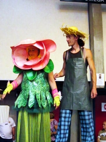 La fleur et son jardinier