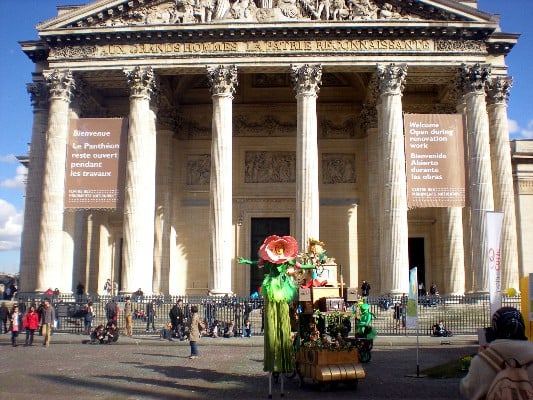 Les bucoliques au pantheon