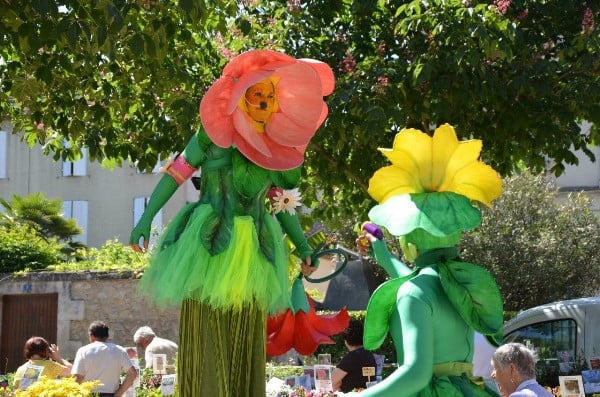 échassiers Fleurs marmande