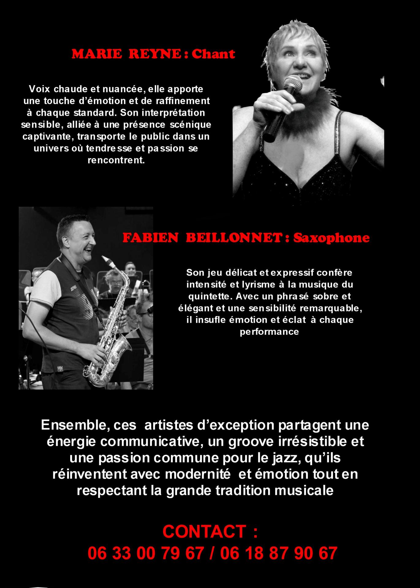 Flyer quintette verso